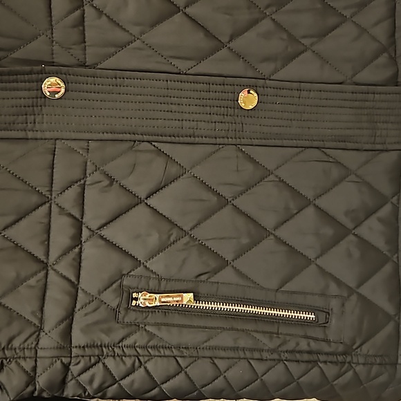 Michael Kors - Black - Quilted Jacket - NWT - Retail $250 - - Picture 4 of 5